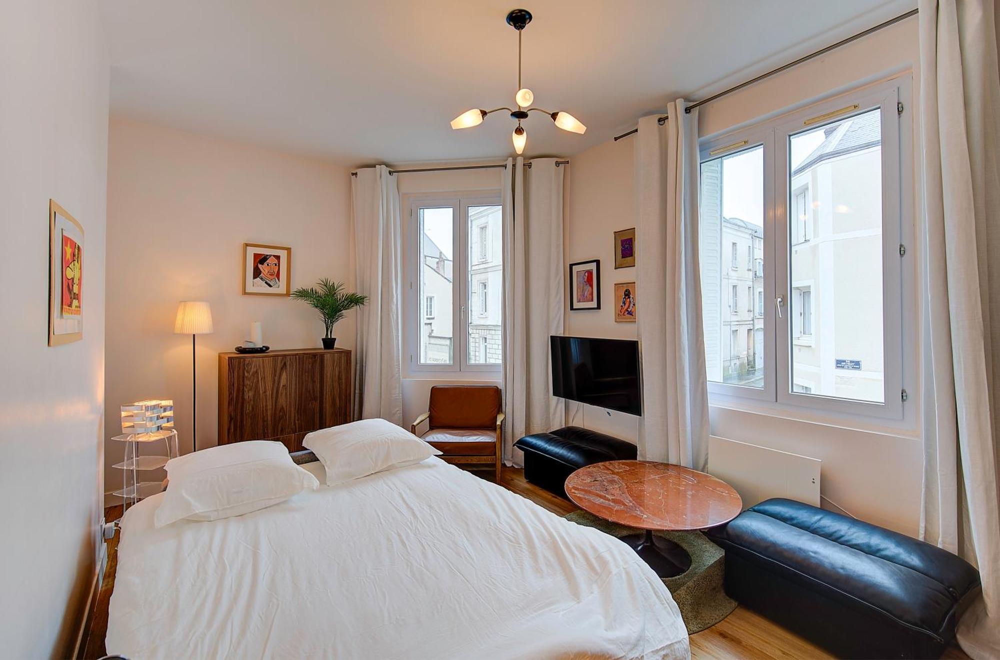 Ferienwohnung Chic Et Cosy - 5Mn De La Gare - Arrivee Autonome Tours Exterior foto